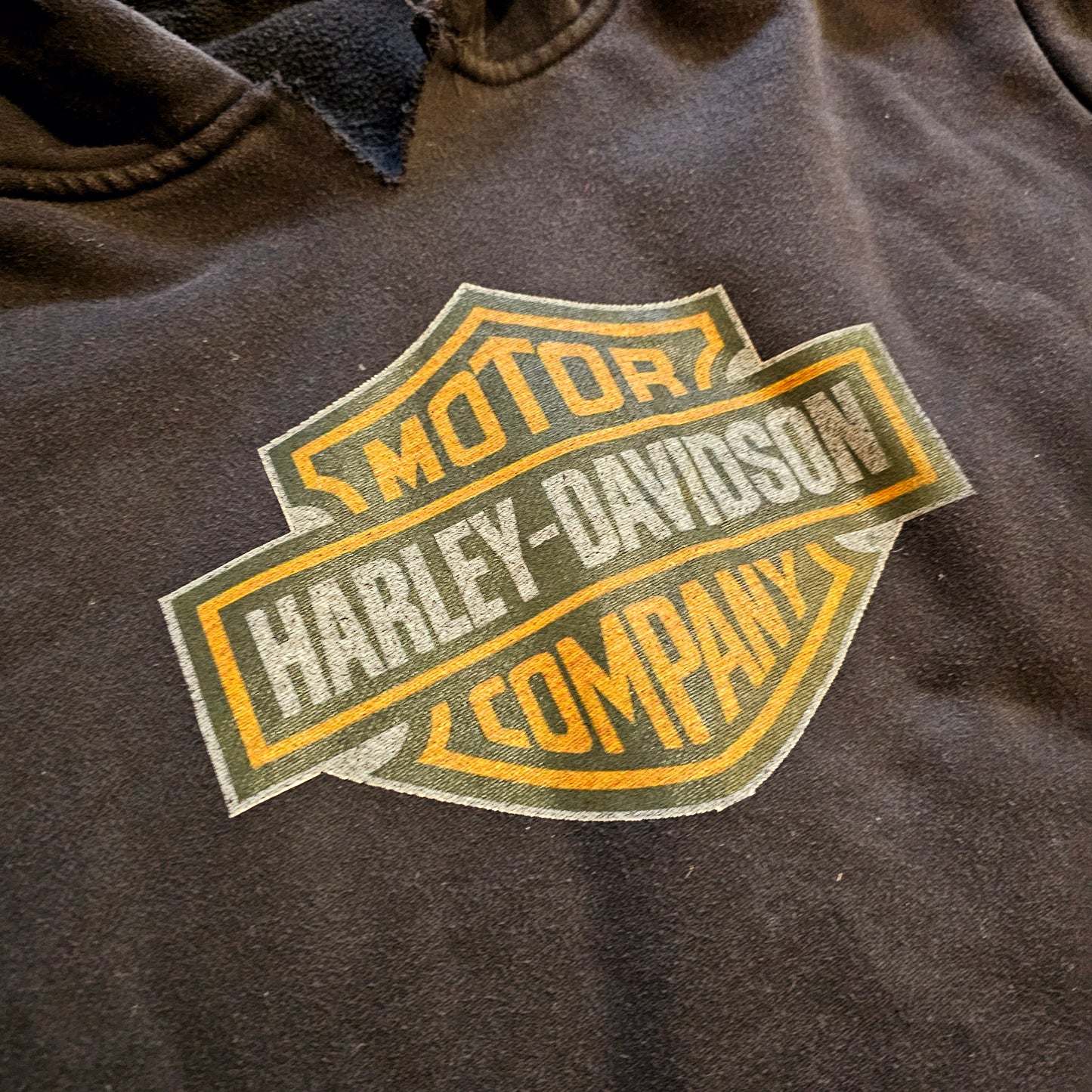 90s Harley Hoodie (L)