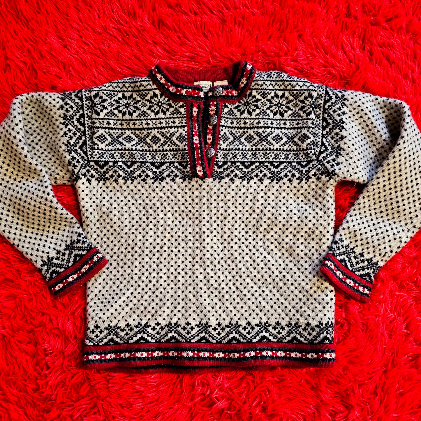 90s LLBean Merino Wool Sweater (S/M)
