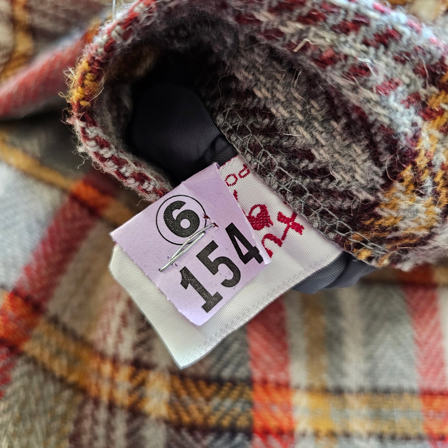 60s/70s "Hunter Sport" Plaid Skirt (L)