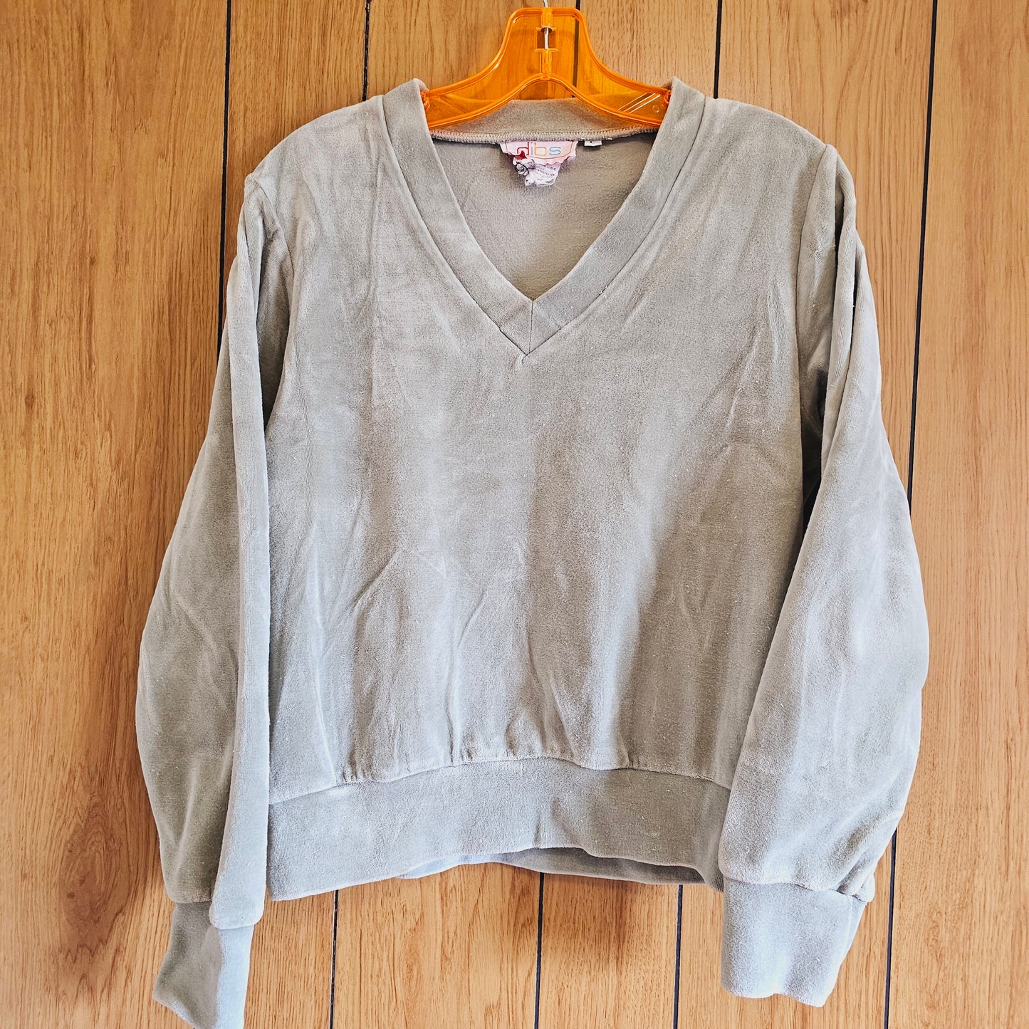 90s/Y2K Velour Top (S)