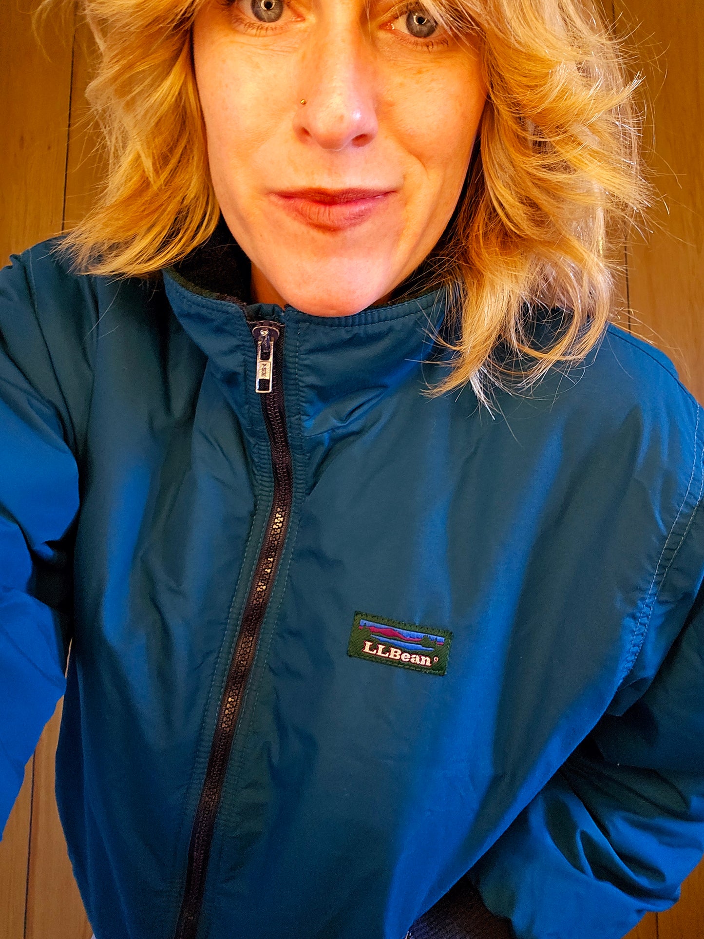 80s/90s LLBean "Warm-Up Jacket" (S/M)