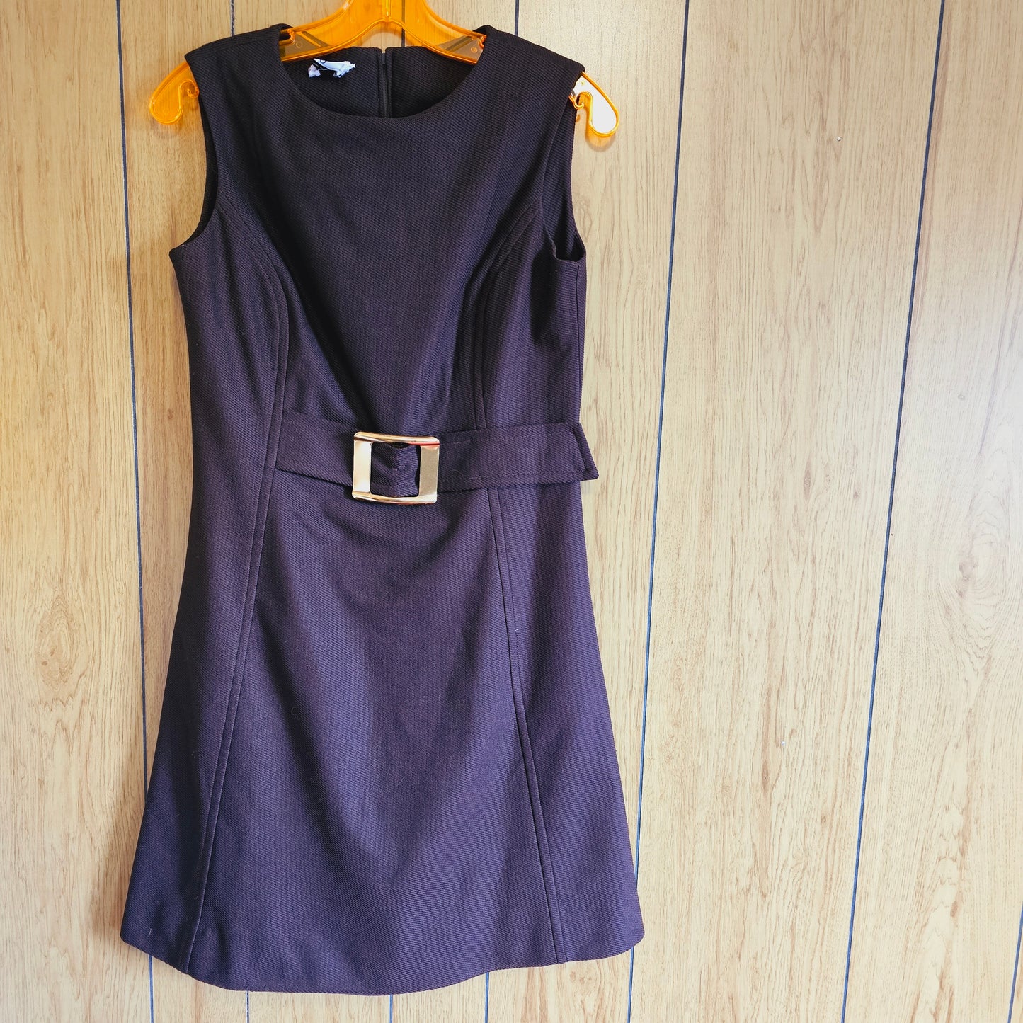 60s "Fashioned by Patty" Belted Mini Dress