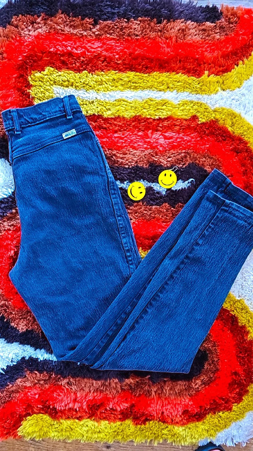 80s Jordache Black Jeans