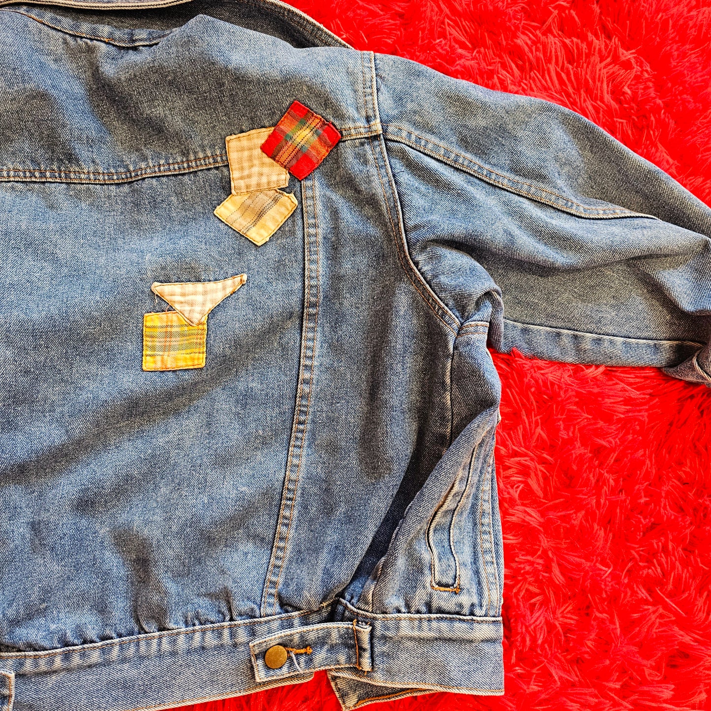 80s Brite N Sassy Jean Jacket (S/M)