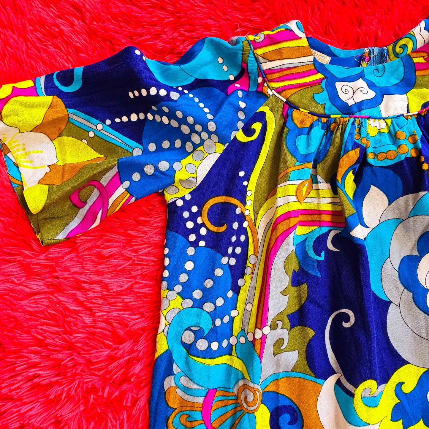 60s Royal Hawaiian Dress (XL)