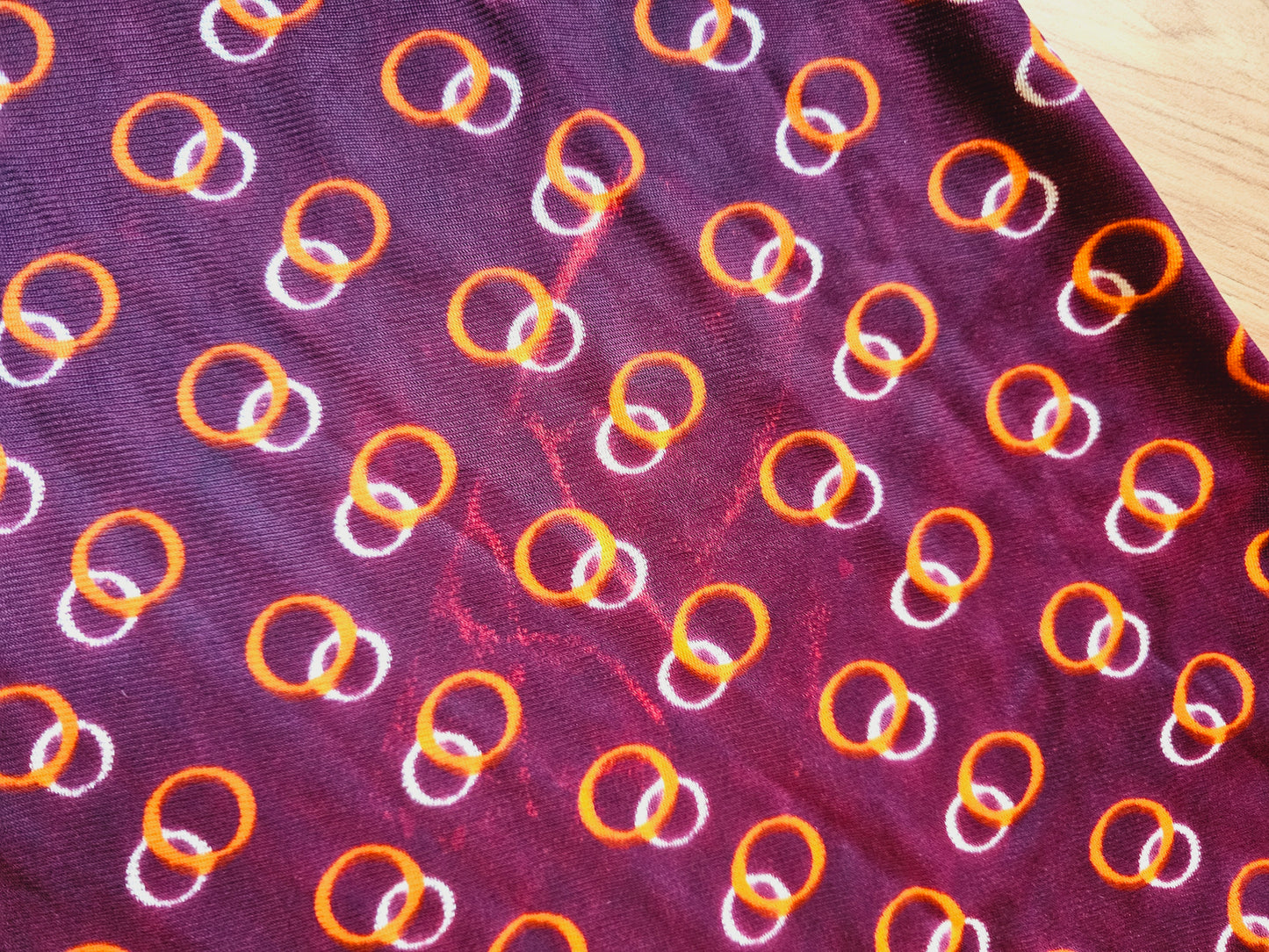 70s Ring Pattern Skirt (M/L)