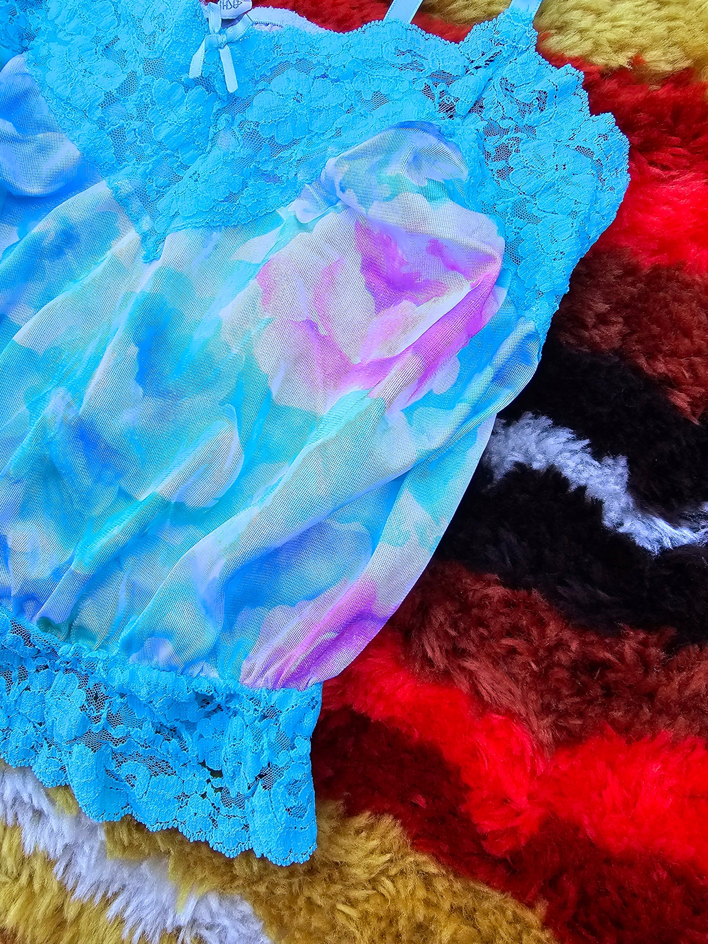 80s Ashley Taylor Sleepwear/Lingerie Set (M)