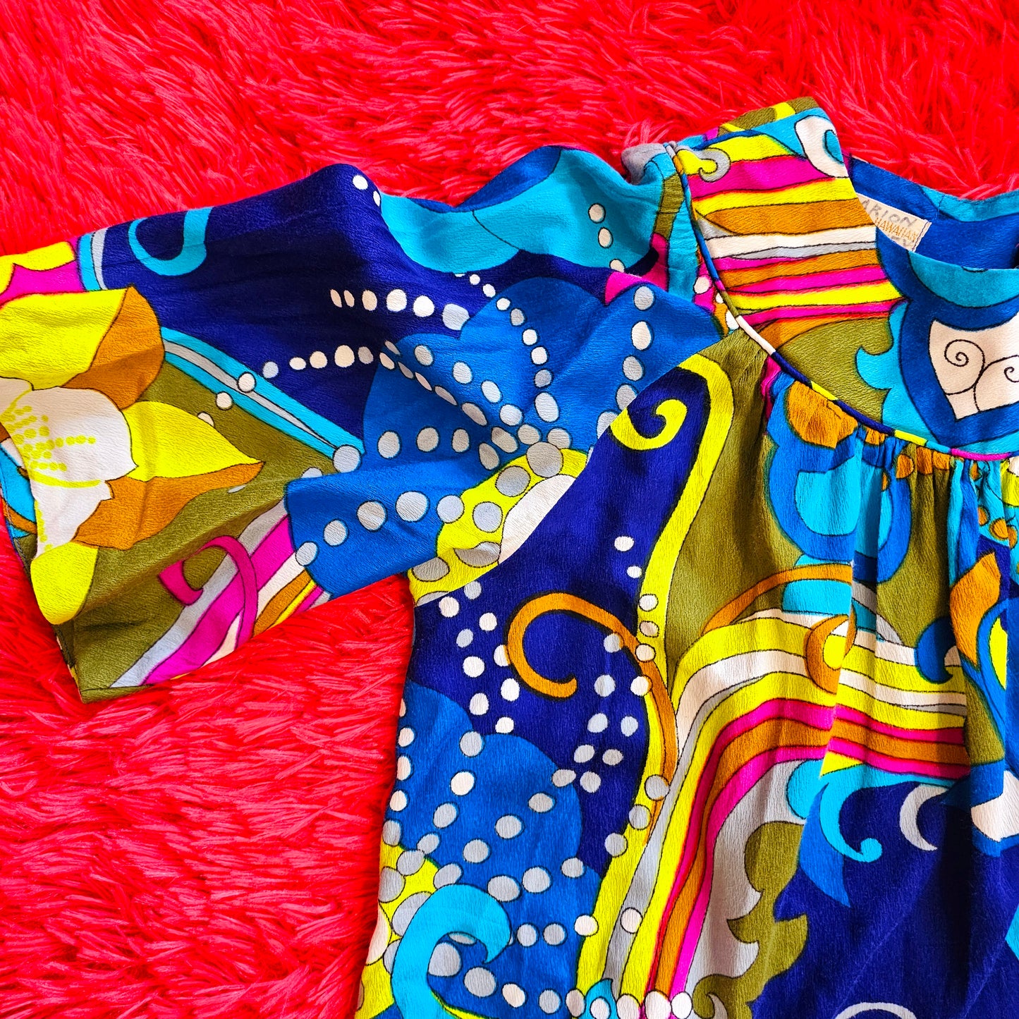 60s Royal Hawaiian Dress (XL)