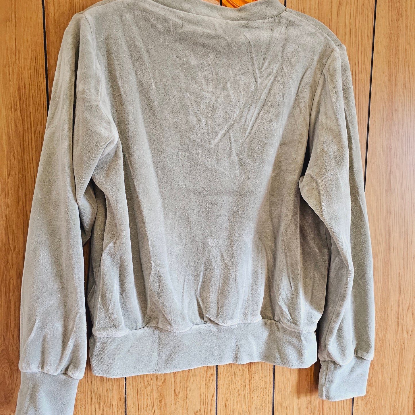 90s/Y2K Velour Top (S)