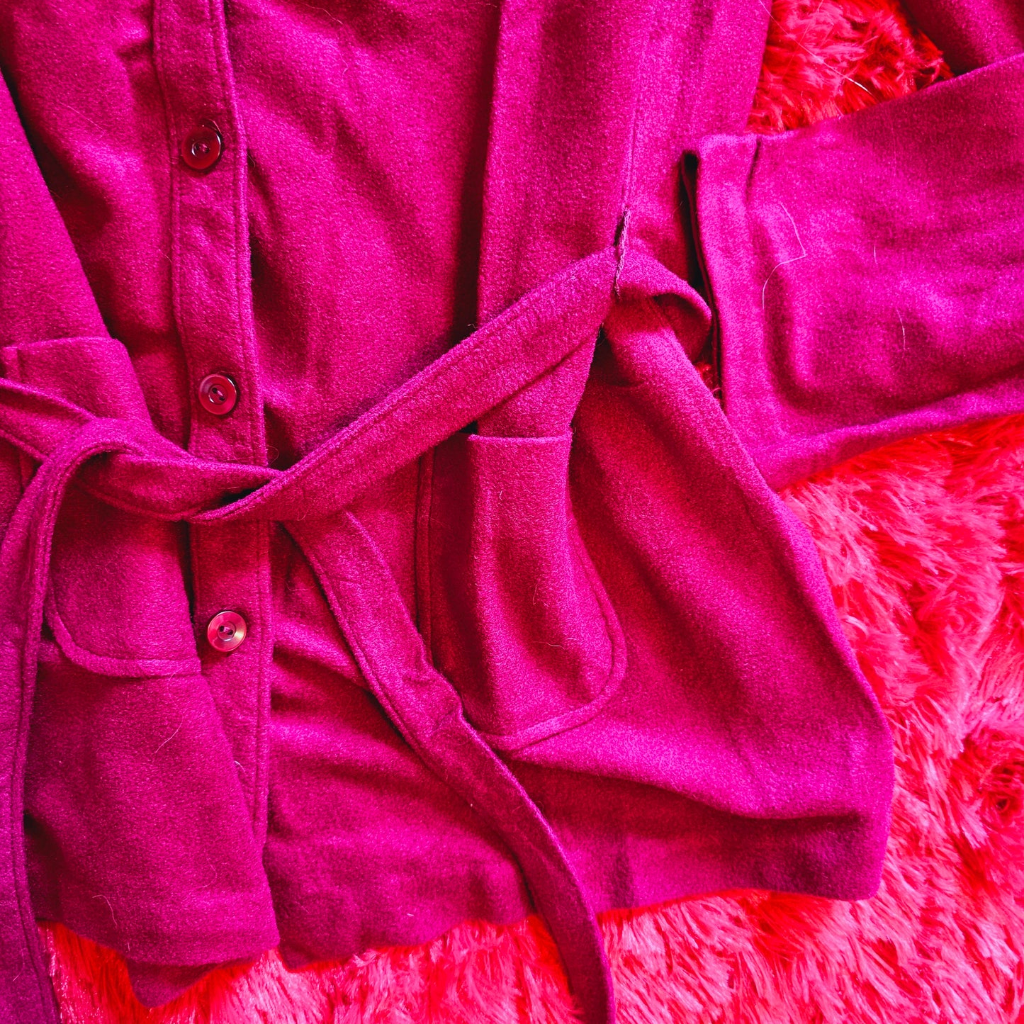 70s Velvetty Velour Blend Top (M)