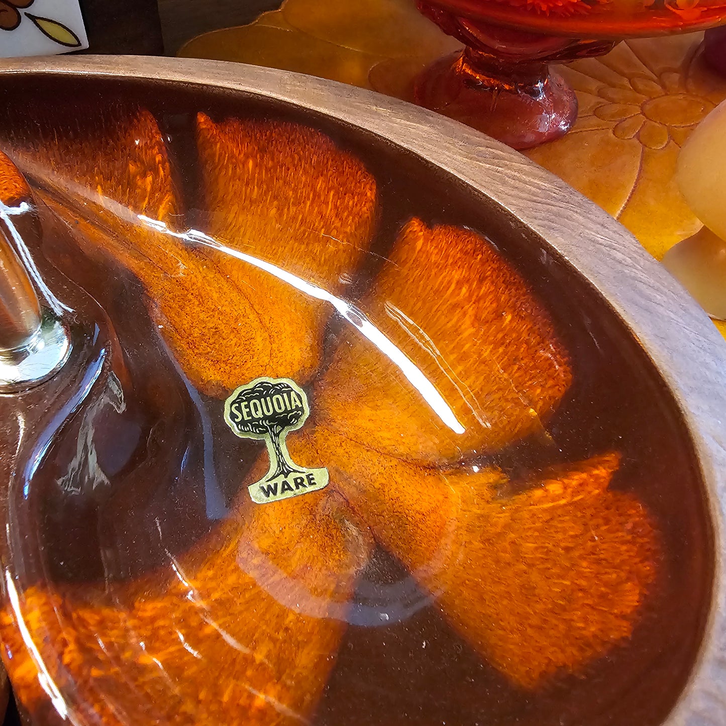60s/70s SequoiaWare Nut Bowl
