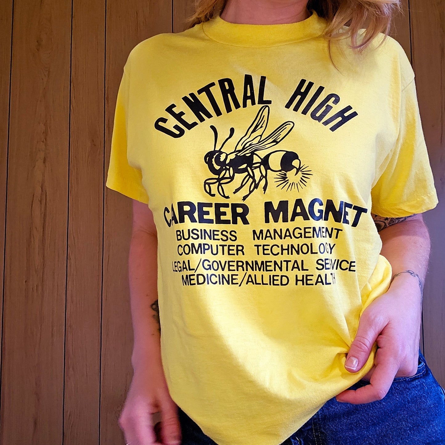 70s Screen Stars Wasp Tee (L)