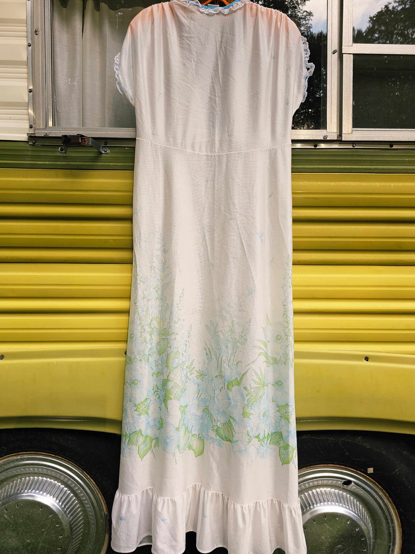 60s/70s Mistra Floral Nightgown (S/M)