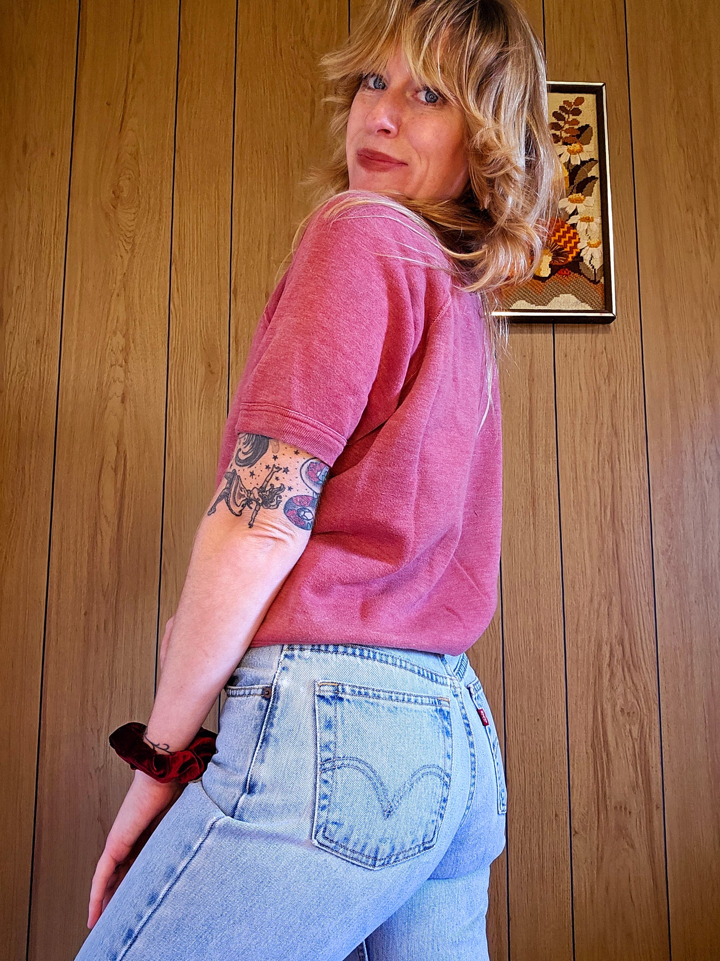 80s Short Sleeve Pullover Sweatshirt (S-L)