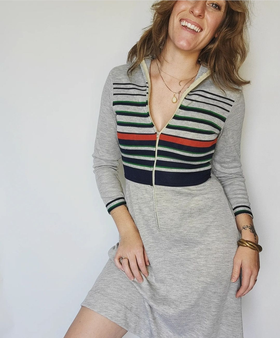 60s/70s Bleeker Street Sweater Dress
