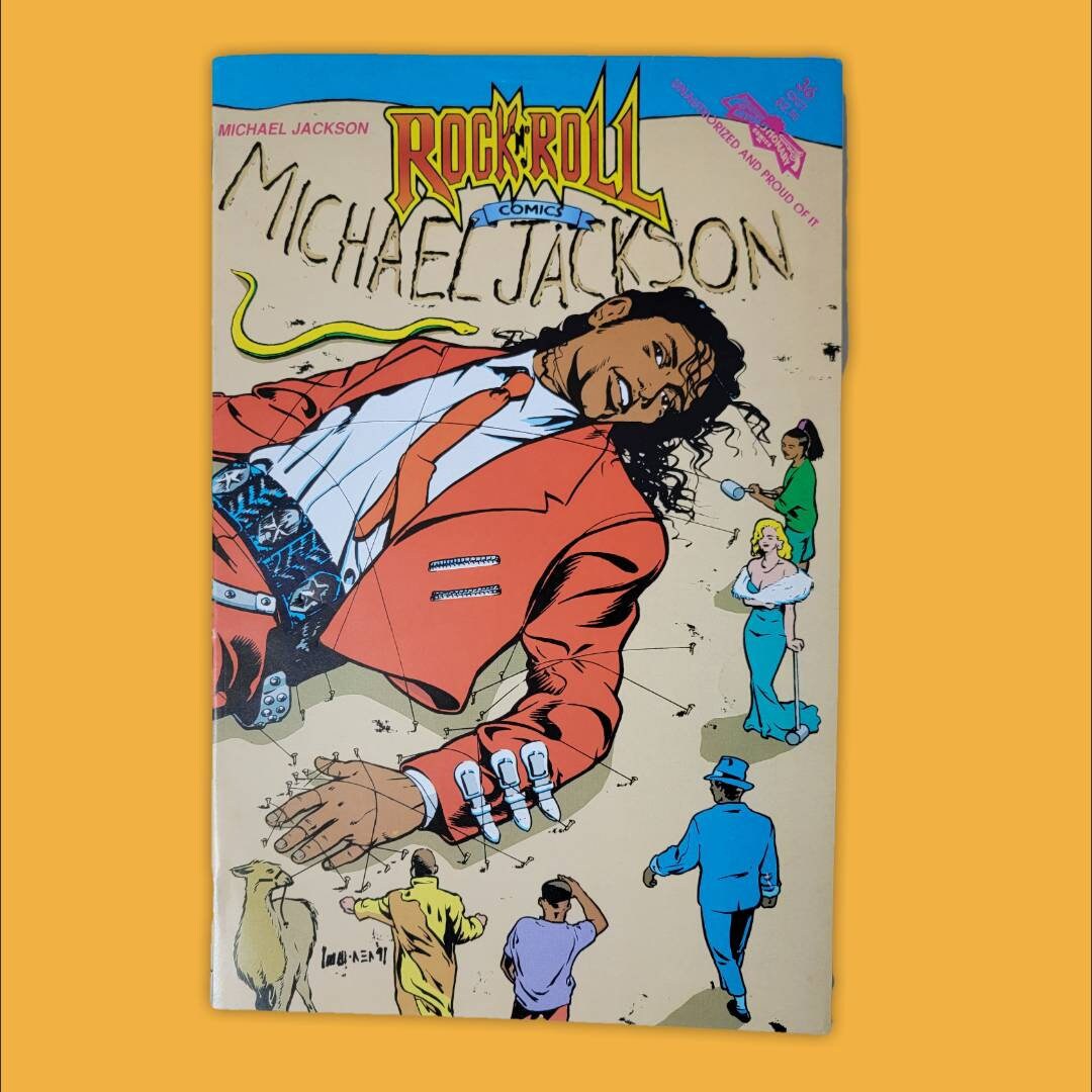 70s/80s/90s Michael Jackson bundle! Comic book, Wiz song books, trading cards etc