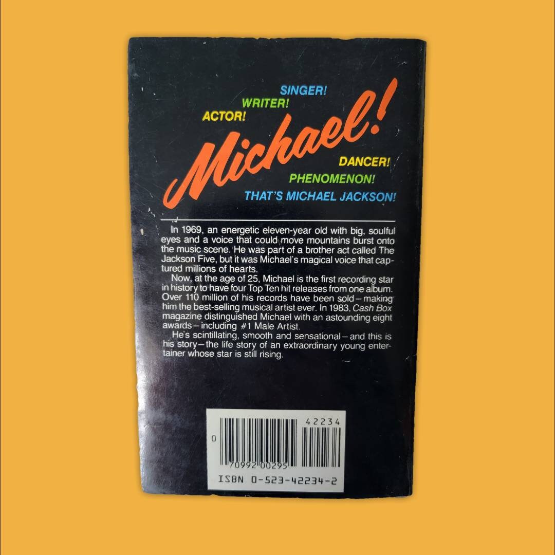 70s/80s/90s Michael Jackson bundle! Comic book, Wiz song books, trading cards etc