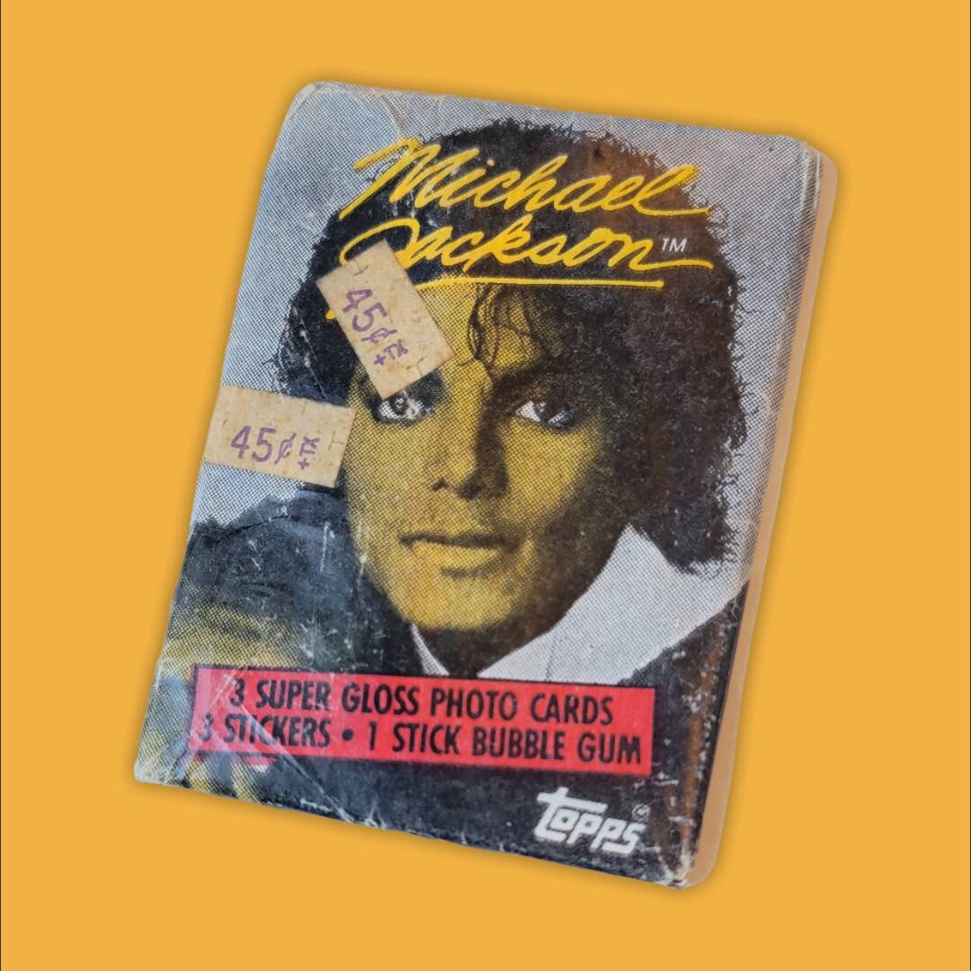 70s/80s/90s Michael Jackson bundle! Comic book, Wiz song books, trading cards etc