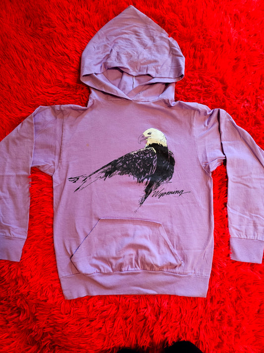 70s/80s Eagle Wyoming Hoodie Tee (XS)