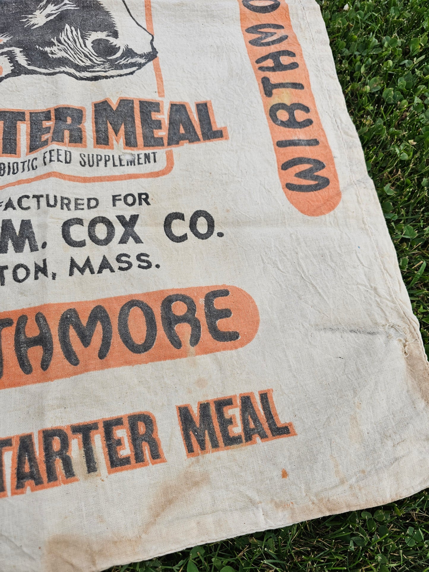 1930s Wirthmore Fabric Feed Sack