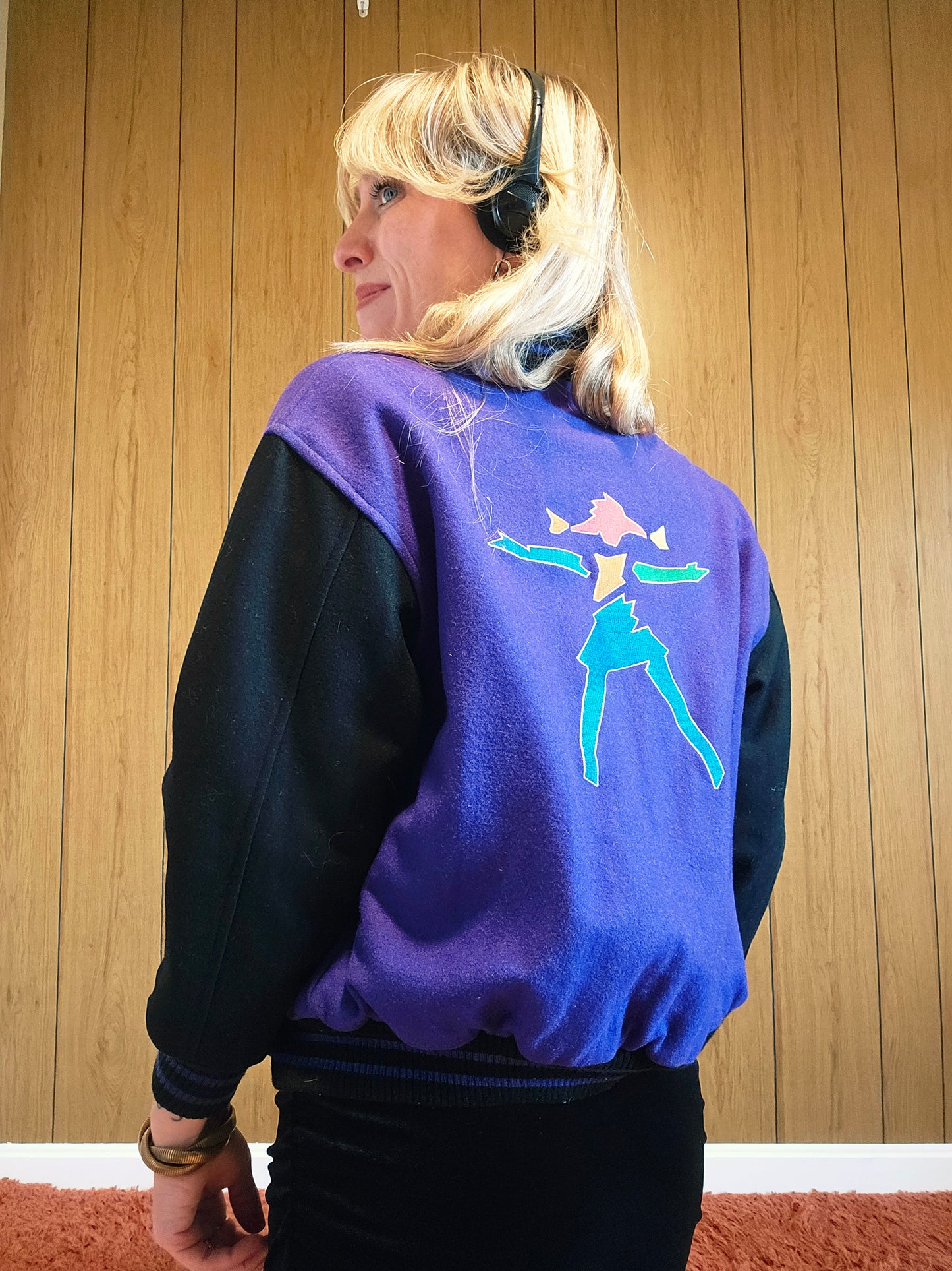 90's American Girl Gear Varsity Jacket (S)