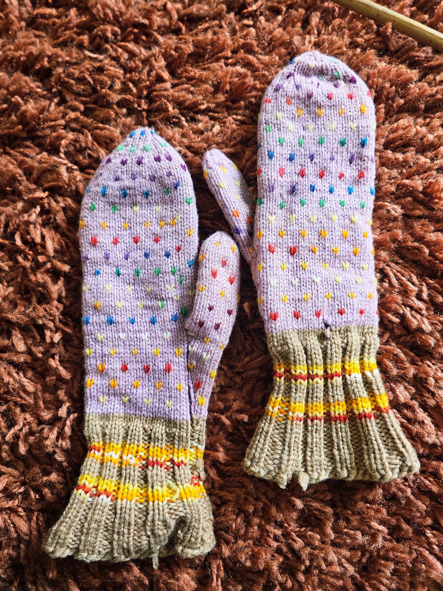 60s/70s Mittens