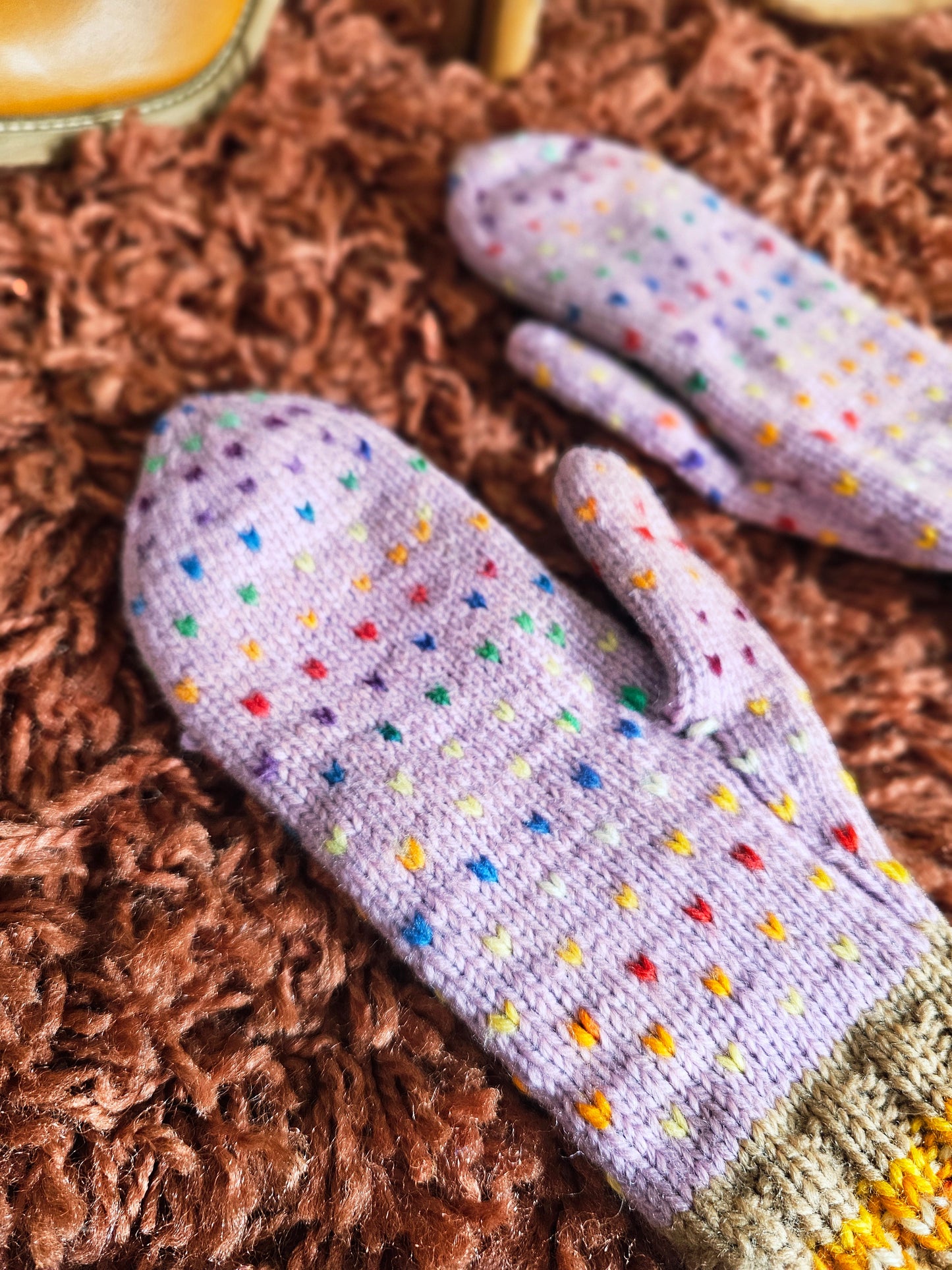 60s/70s Mittens