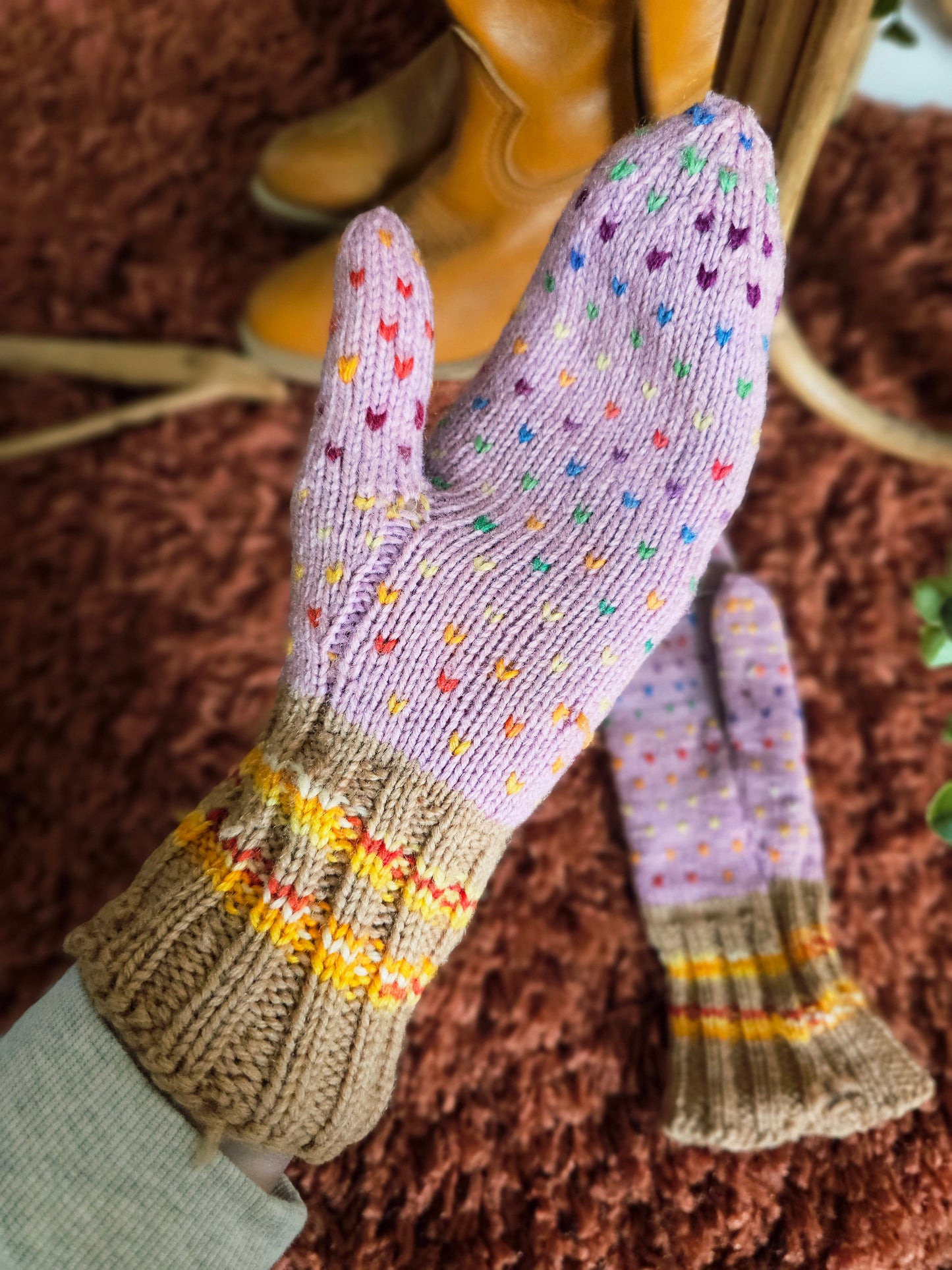 60s/70s Mittens