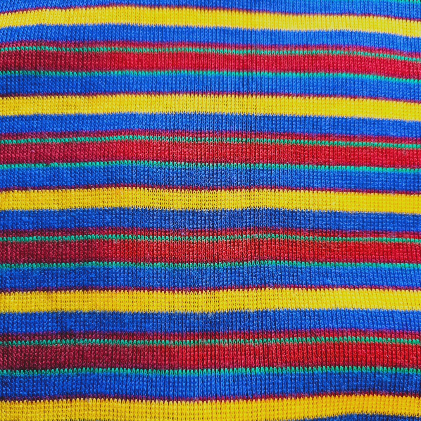 70s Striped Scoop Neck Top (S)