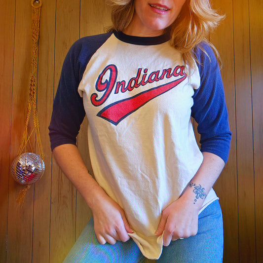 60s/70s Indiana Raglan Tee (M)