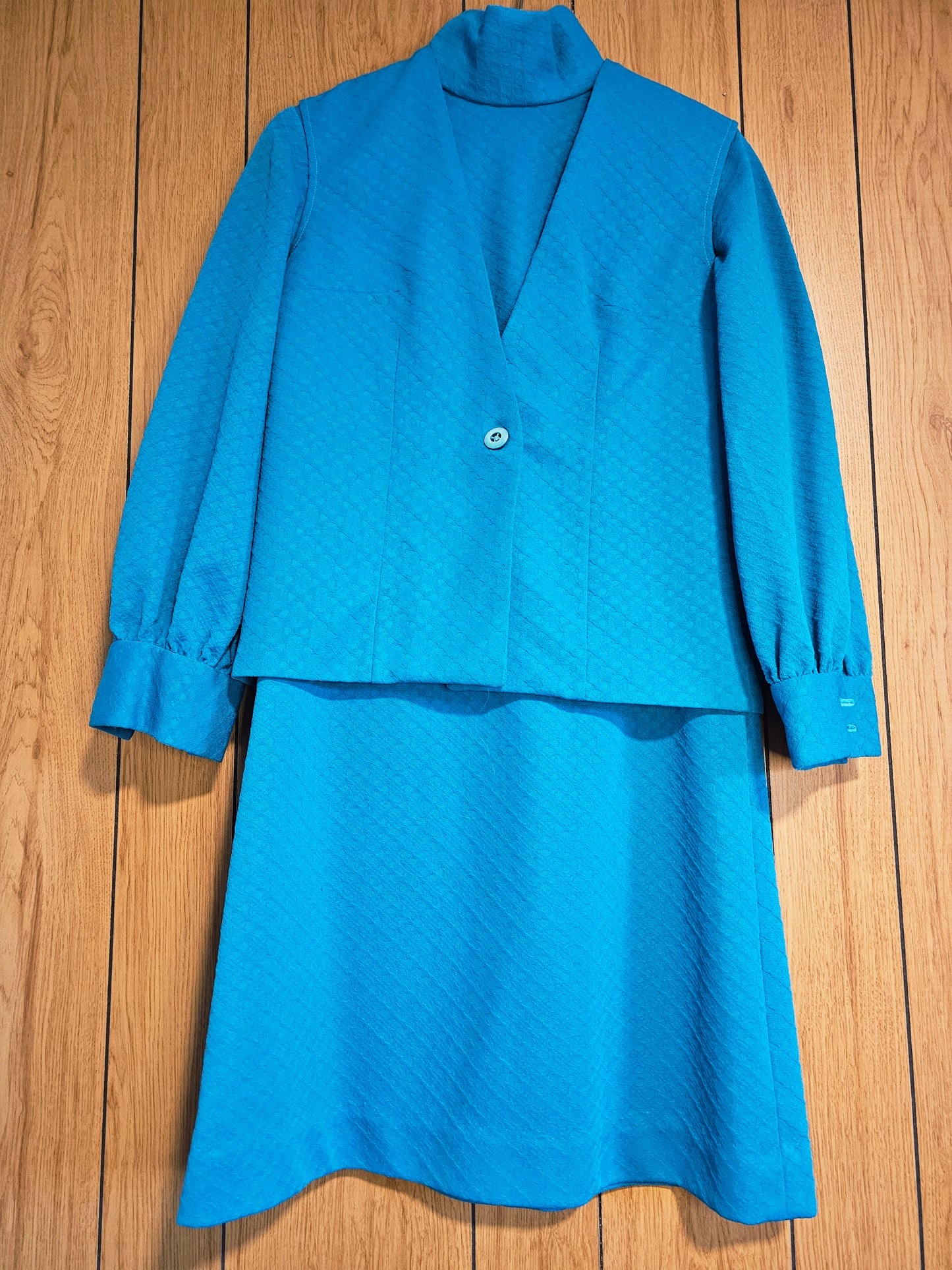 60s 2-Piece Dress Vest Set (M)