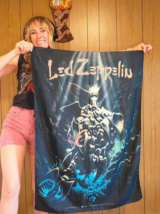 Y2K 2000 Led Zeppelin Tapestry/Fabric Poster