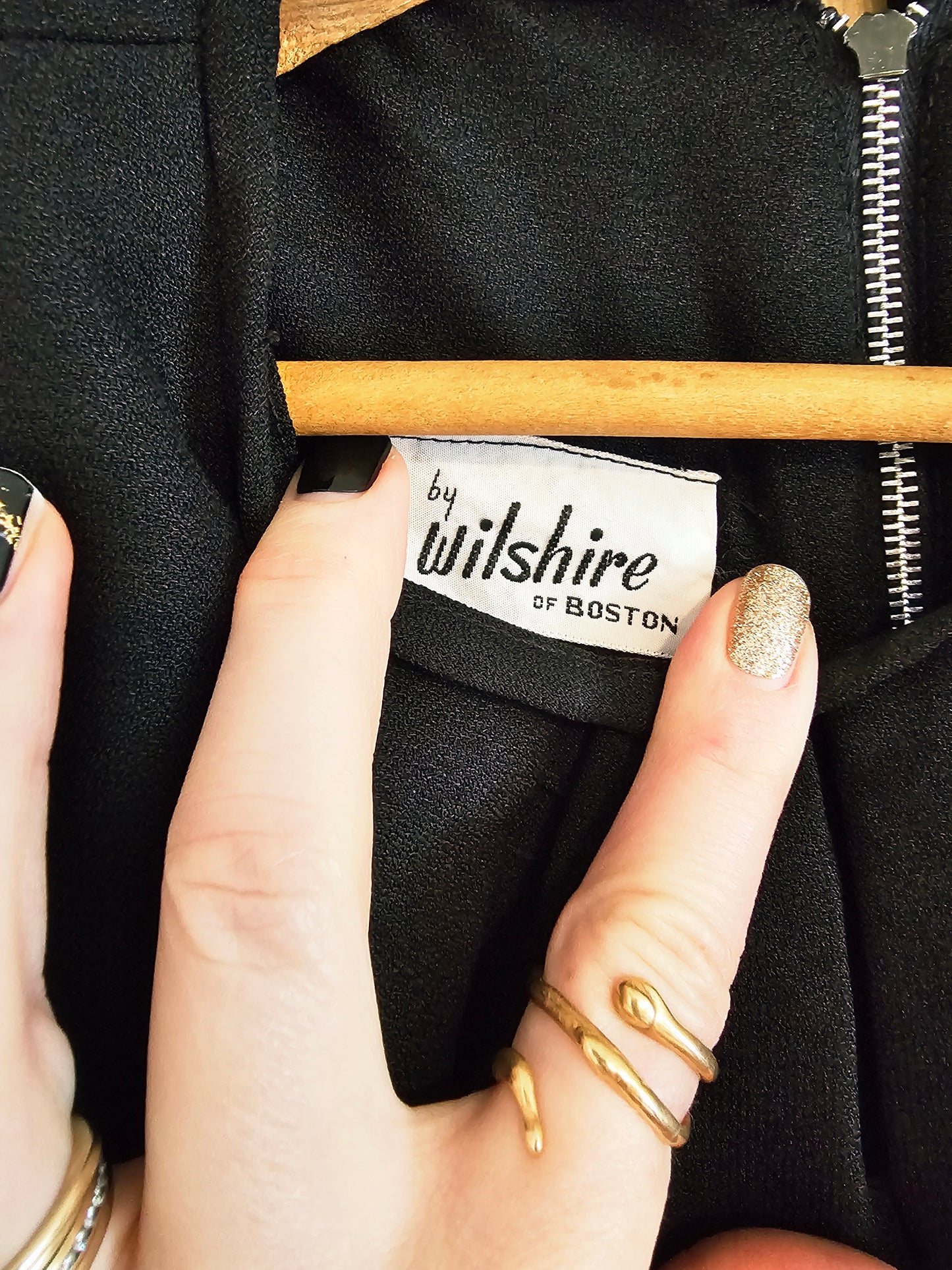 50s/60s Wilshire Cut-Out Dress (M)