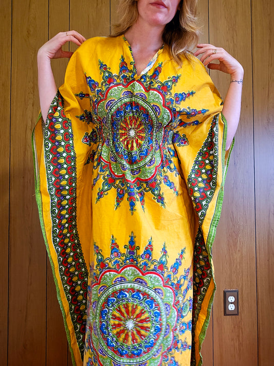 60s/70s Kaftan Dress (S/M)