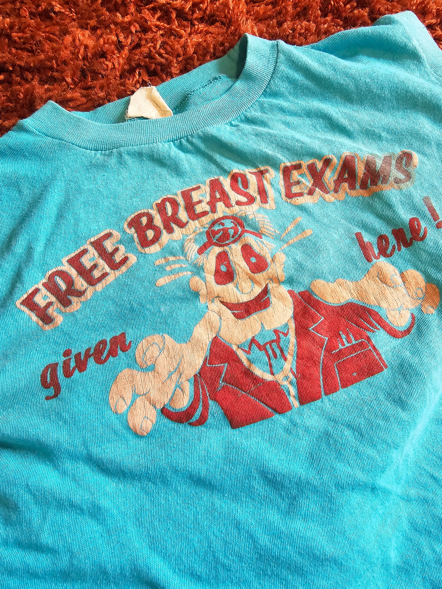 70s Novelty Free Breast Exam Tee (S)