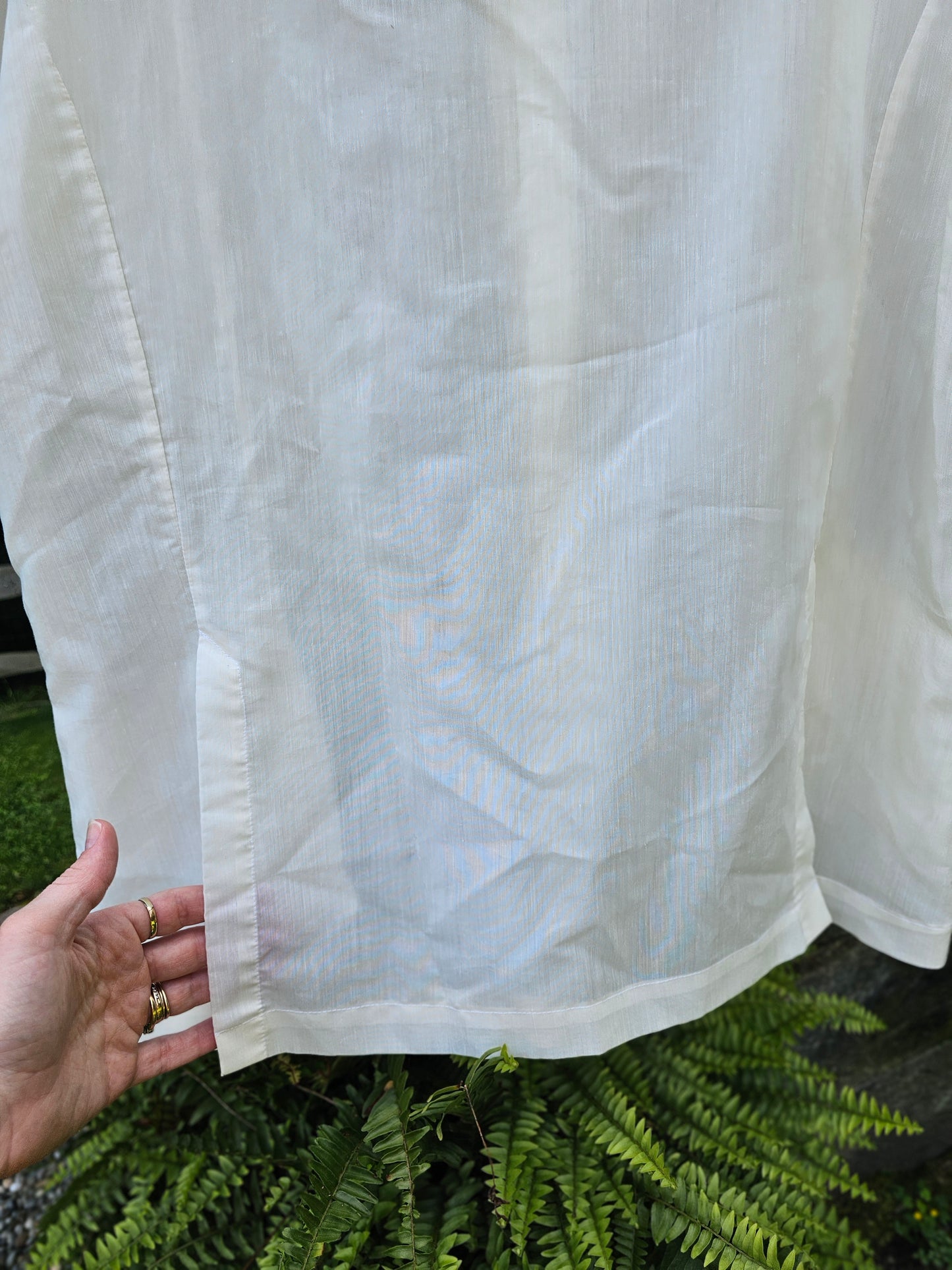 70s Guayabera Style Shirt (M/L)