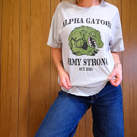 Y2K Alpha Gators Military Battalion Tee (L)
