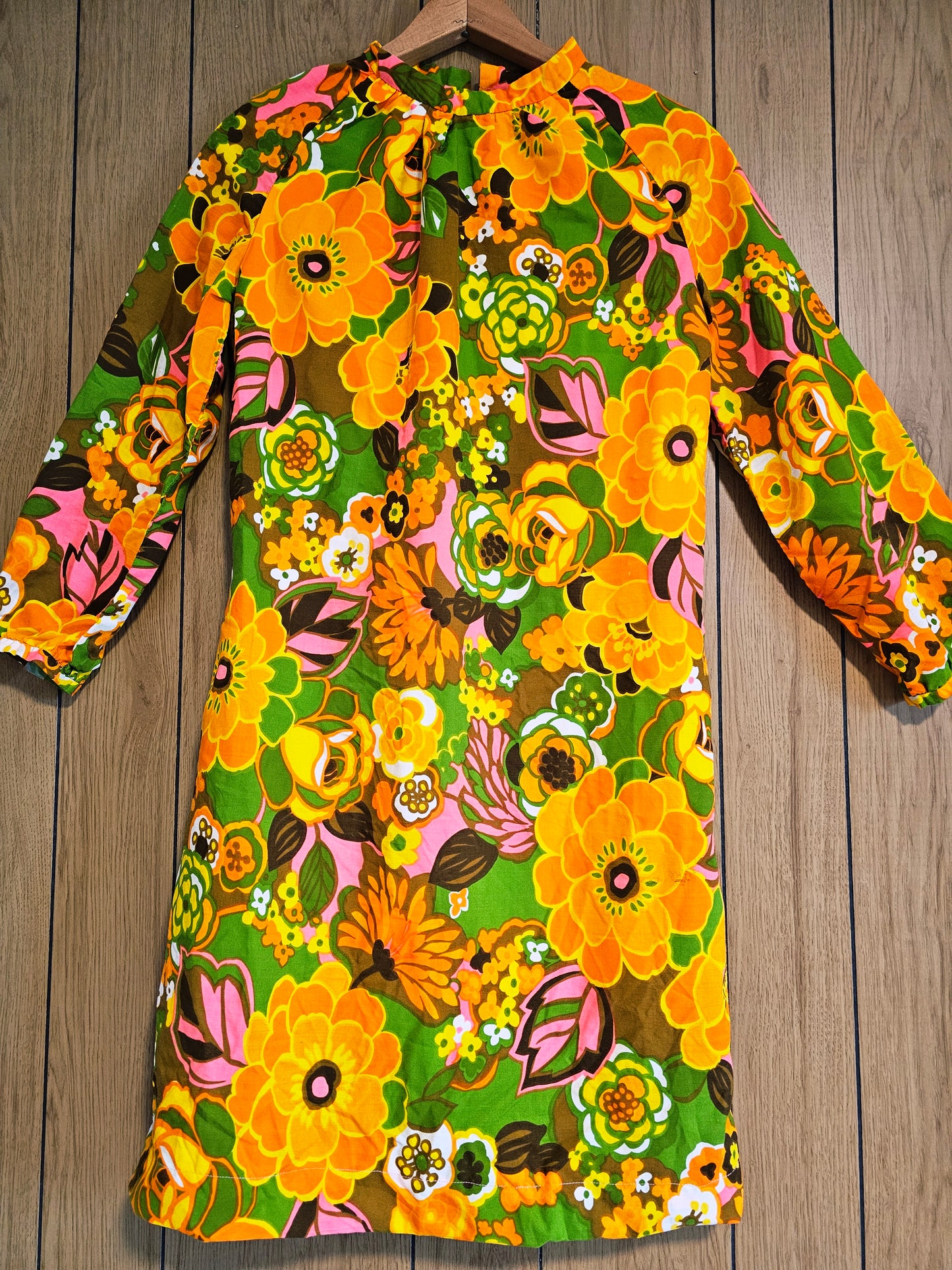 60s Groovy Shift Dress (M)