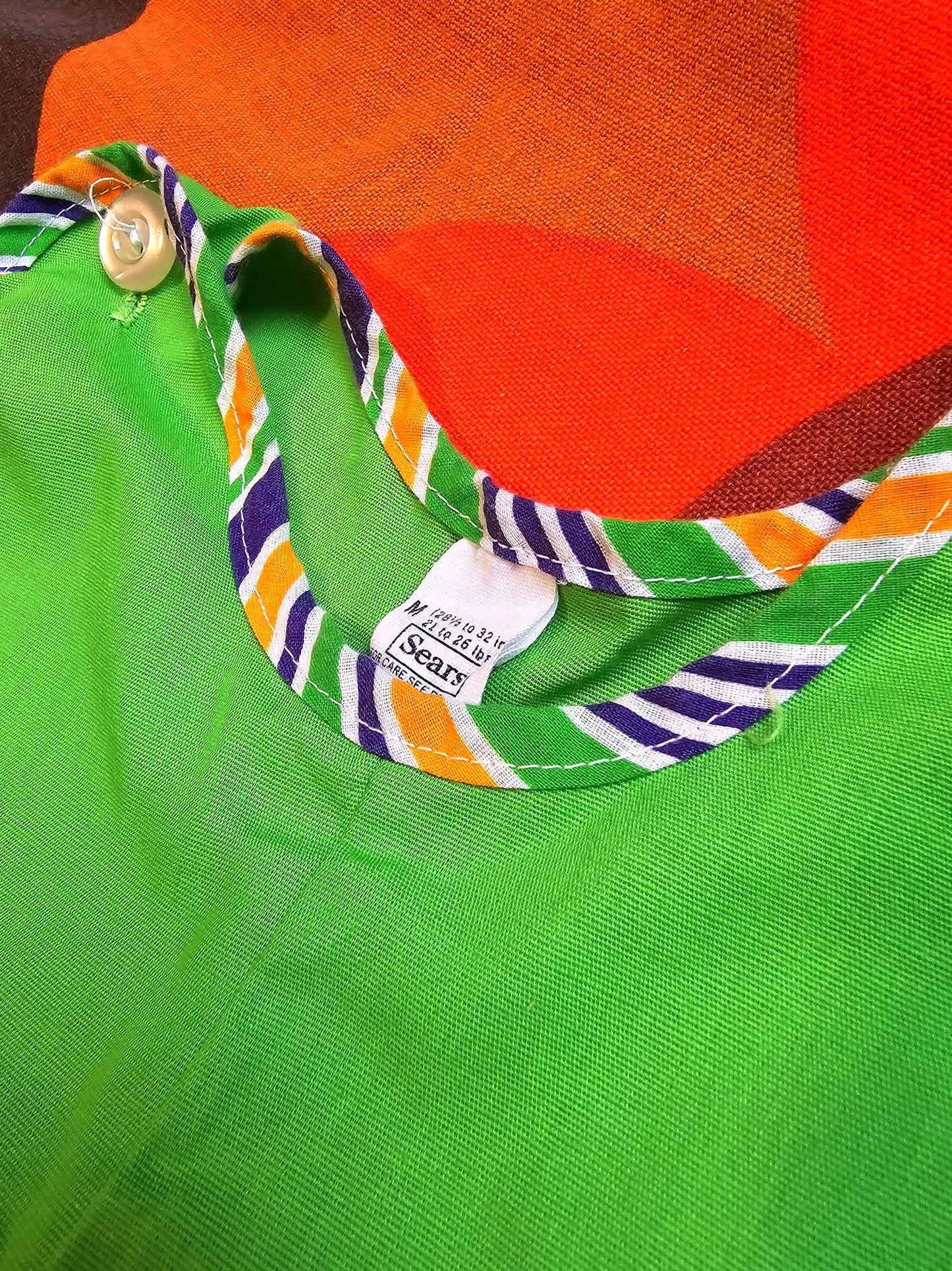 60s Sears Baby Romper