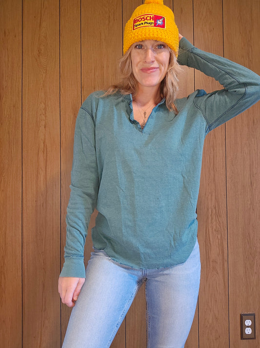 70s/80s Green Thermal (M)