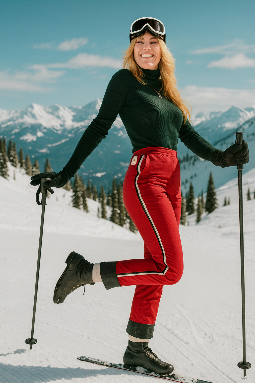 70s Obermeyer Ski Pants (XS/S)