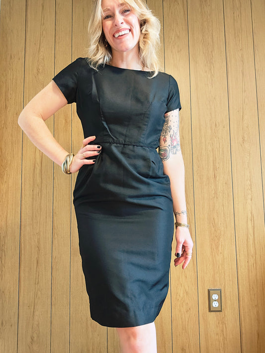 60s John Norman Sheath Dress (S)