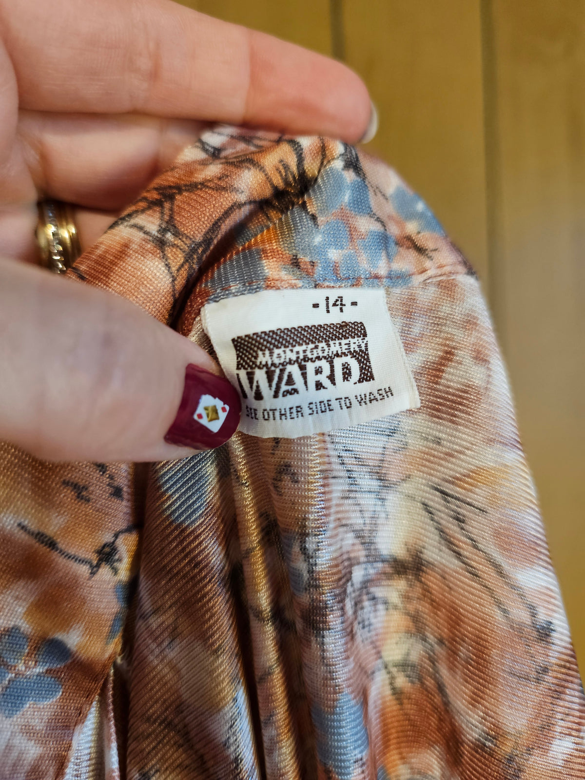 60s/70s Boys MW Button Down (YM/L)