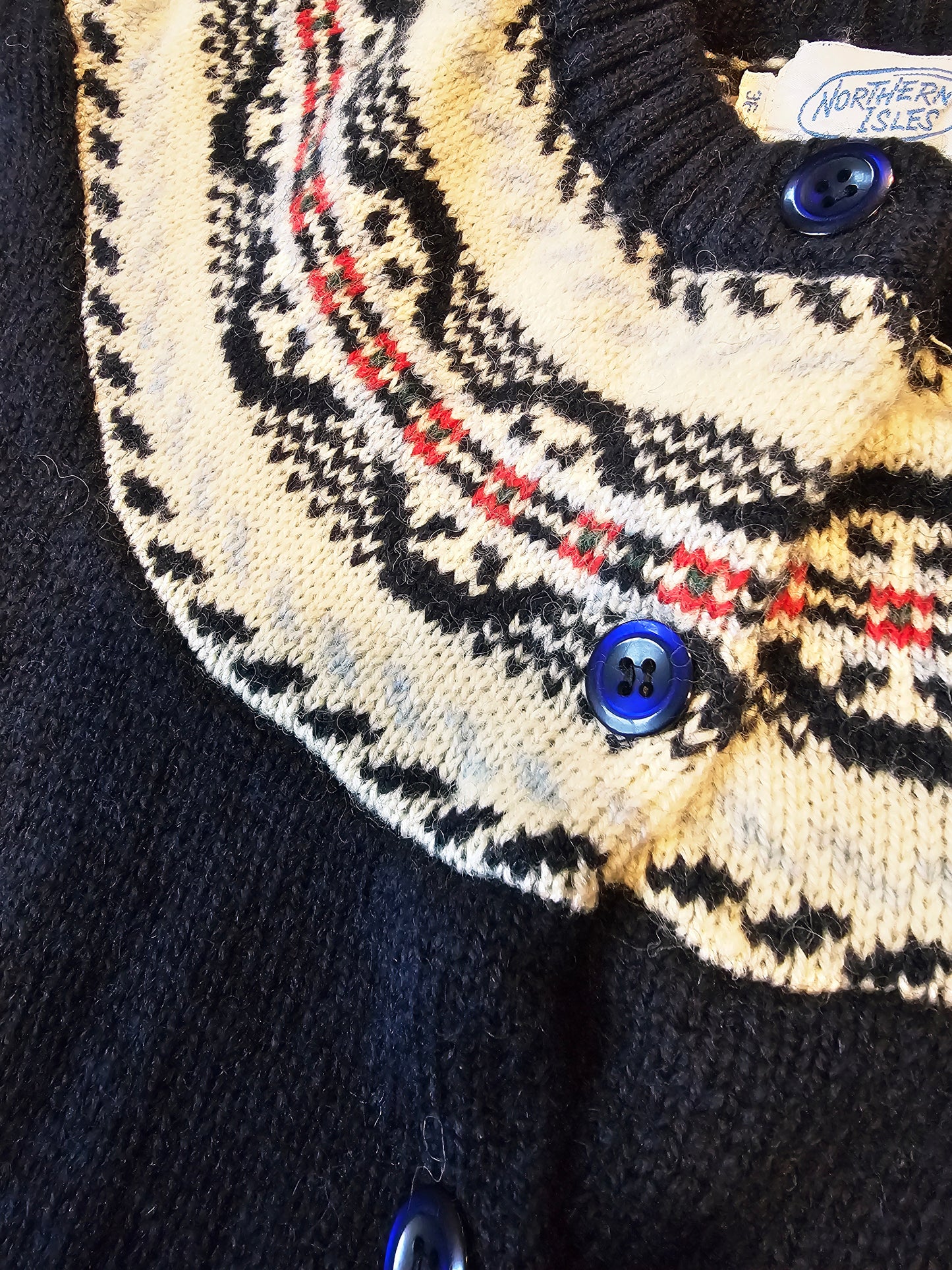 80s New Zealand Wool Sweater (S)