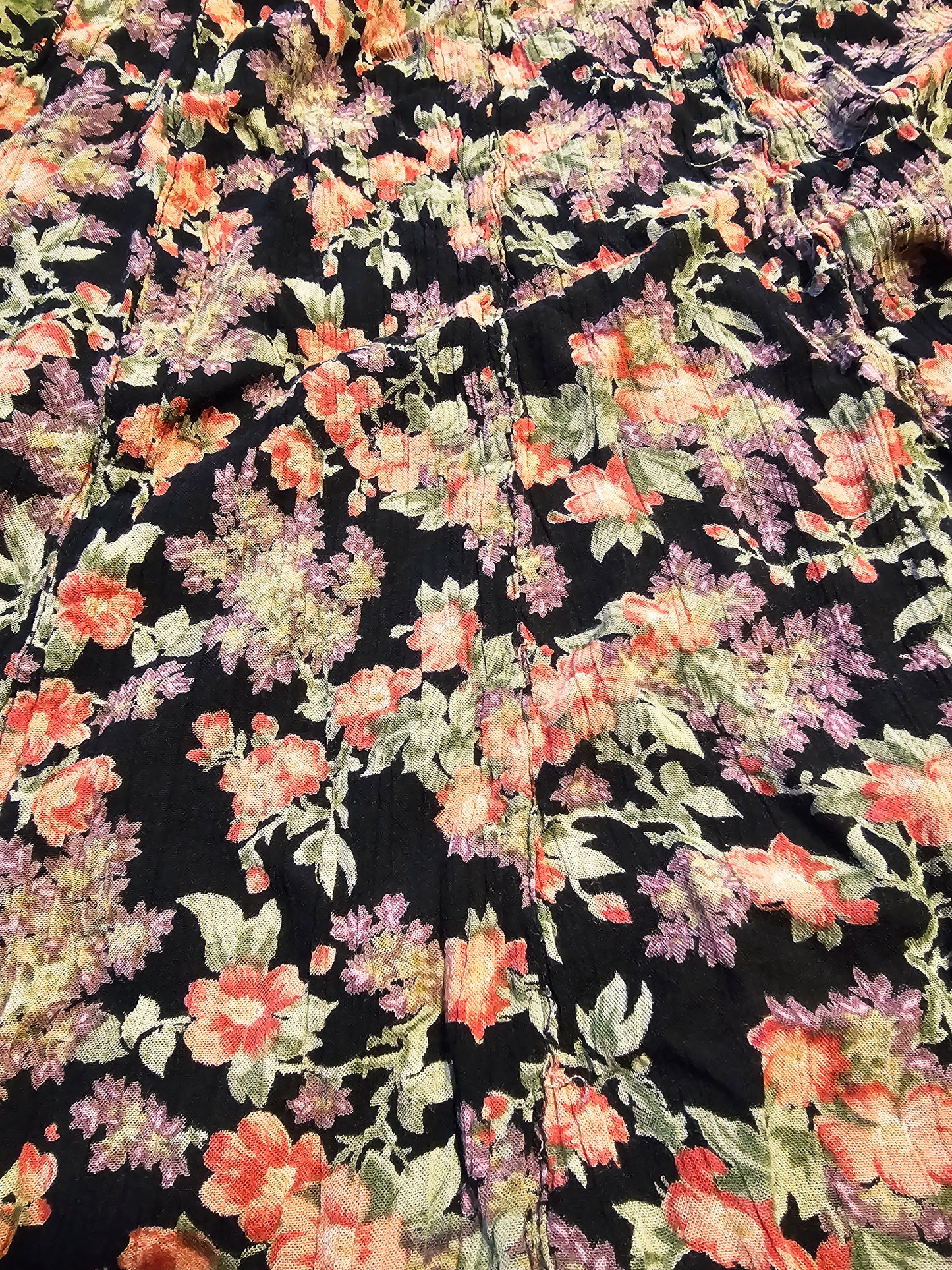 80s/90s Nostalgia Floral Dress (S-L)