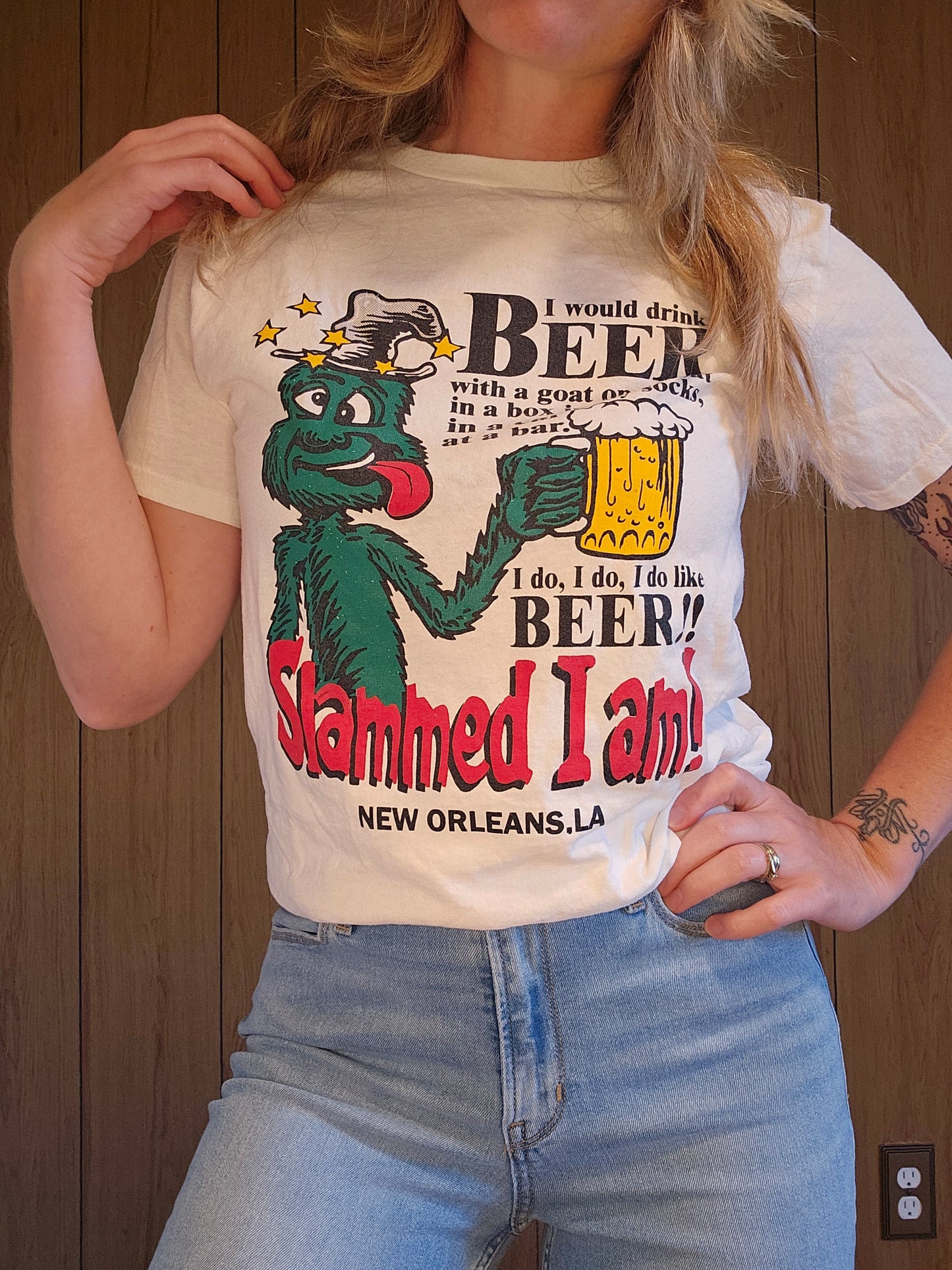 90s/Y2K Slammed in New Orleans Tee (S)