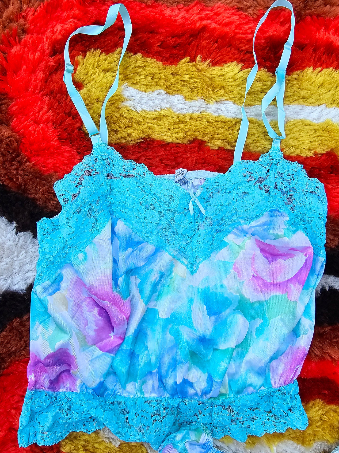 80s Ashley Taylor Sleepwear/Lingerie Set (M)