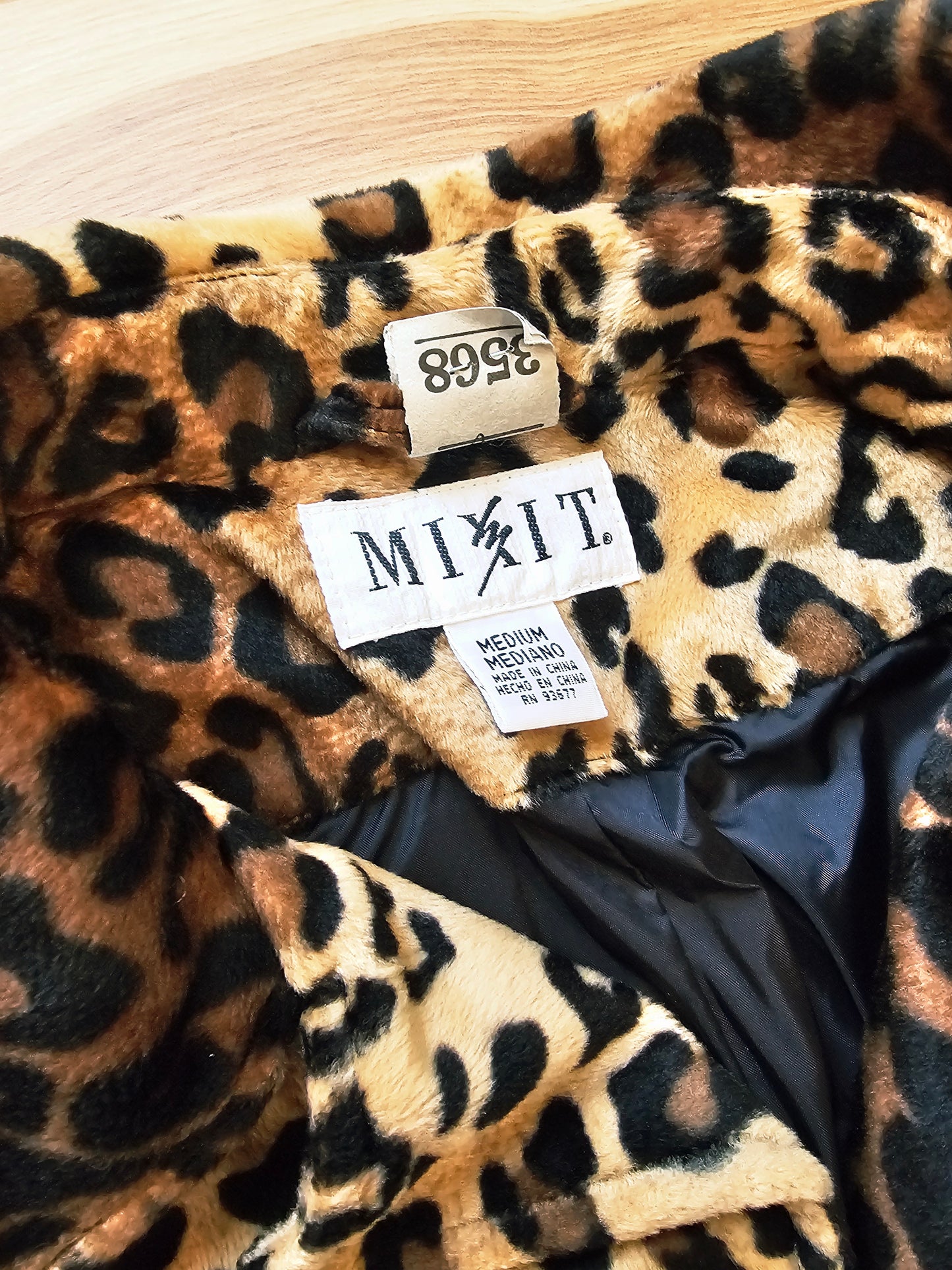 90s Mixit Leopard Coat (M)