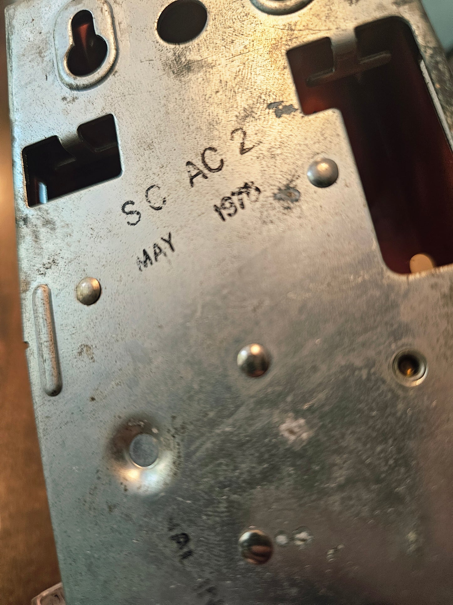 1976 Orange Rotary Phone