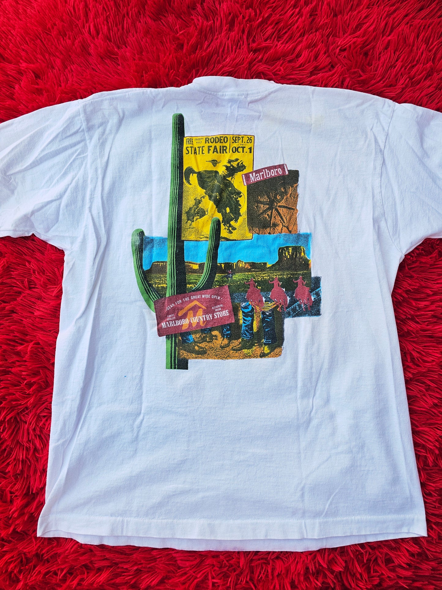 90s Marlboro Country Store "Rodeo State Fair" Tee (XL)